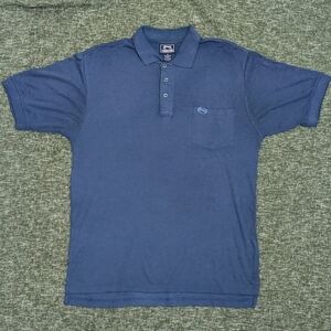 Cherokee Men’s Navy Polo Shirt with Chest Pocket